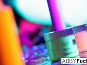 Black Light Fun with Abigal & Ava 12/16