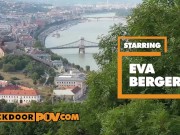 Shaved redhead Eva Berger gets assfucked in POV 1/16
