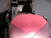 V 633 Big panties and clenched ass cheeks with sexpot DawnSkye55 2/16