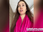 Lelu Love getting HUGE shock & almost causes hernia while recovering from major operation & more behind the scenes adventures 12/16