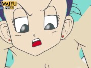 DRAGON BALL Z 2D Real Anime Waifu BULMA Big Japanese Ass Booty MILF Cosplay Hentai porn sex xxx GT 7/16