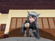 3D HENTAI jerk off your cock with her panties 4/16