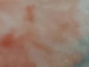 Wet short pants in a clothes shop from a hot squirting - Exposed wetting game 4/16