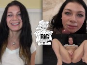 Cock Hungry Brunette Harly Ace Wants To Suck That Dick Until She Gets Cum!