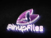 Holly Peers removes her tank top to feel the water in the hot tub 1/16