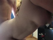 MY STEPSISTER WANTED TO PLAY GAMES , SO I GIVE HER MY COCK TO DO A BLOWJOB AND FUCK ( DOGGY 4 FUCK ) 15/16