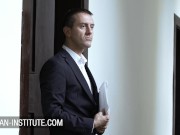 Hot blonde teen wants the teacher all for herself 1/16