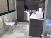 She masturbates while the delivery dude can hear her 6/16