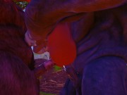 Фурри С огромными членами устроили моей жене двойное проникновение 7/16