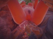 Двойной Анал с Фурри монстрами и последующим струйным оргазмом 7/16