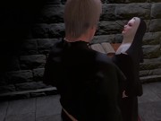 Nun has a night of prayer and lust 1/16