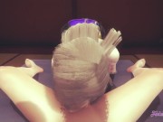 Genshin Impact Hentai 3D - POV Lisa boobjob suck and fucked 10/16