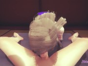 Genshin Impact Hentai 3D - POV Lisa boobjob suck and fucked 9/16