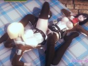 Attack on titans Hentai Mikasa compilation 7/16