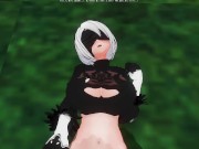 3D HENTAI POV 2B squirts on your cock 14/16