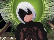 3D HENTAI POV 2B cowgirl 10/16