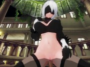 3D HENTAI POV 2B cowgirl 7/16