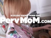 Tanned Cutie April Olsen Jumps On Stepbro And Rides Him Hard 12/16