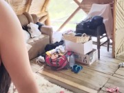 Me grabo teniendo sexo con mi novio en un glamping+real 16/16