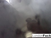 London Keyes Gets Wet 2/16