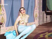 Elsa Melting like the Wicked Witch of the West! 14/16