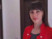 Cute Realtor uses her ASS to convince client 1/16