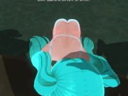 3D HENTAI POV Hatsune Miku sucks you off 8/16