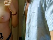 We HIDE in the gardens corner to fuck hard 6/16