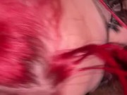 Pretty Big Titty Teen Givn Sloppy Gawk Gawk Combo on BBC 7/16