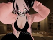 Muzzle Bunny Babe Takes Control Rides You Furiously Femdom Cowgirl Jacket Stripping POV Lap Dance 2/16