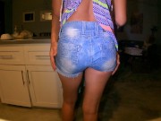 CUMMING on my 18 year old TINDER dates BIG ASS!!! DESTROYING her TIGHT pussy with MASSIVE cock! 1/16