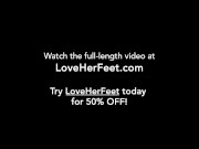 Smell of her foot 16/16