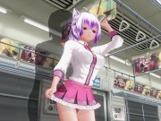 3D HENTAI Schoolgirl didn't wear panties on the train (Part 1) 12/16