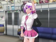 3D HENTAI Schoolgirl didn't wear panties on the train (Part 1) 16/16