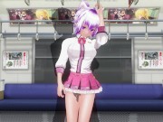 3D HENTAI Schoolgirl didn't wear panties on the train (Part 1) 3/16