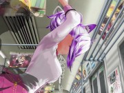 3D HENTAI Schoolgirl didn't wear panties on the train (PART 2) 16/16