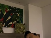 Hot Latina rides cock with passion and creampie ending 4/16