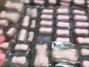 【個人撮影】総額100万円以上⁉︎ オナホール４００個で、オナホ風呂を作ってみた!  Japanese Amateur Squirt  masturbation sex  anal オナニストたけ 1/16