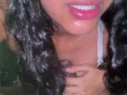 La mejor mamada profunda del mundo, me saca la leche y se la come toda! 4/16