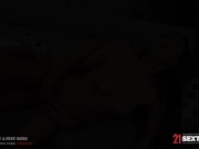 Old Man Unleashes Cum Onto Fresh Brunette's Asshole 11/16