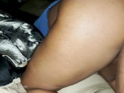 He cummed on my ass and kept fucking me! 😮 4/16