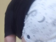 300 lbs BBW rolling XD no panties! 7/16