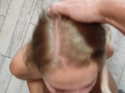 Cumshot on the face S-Wife Katy 12/16