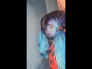 Lilly the School's Slut sucking off the p.e teacher angle 1 13/16