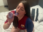 Me mojo mientras me masturbo 6/16