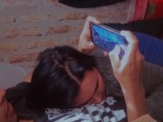 Quería chuparle la pija a mi amigo que juega free fire 2/16