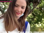 Ava Moore - Extréme Exhib et baise lesbienne avec Jade Latour devant les automobilistes - VLOG PORNO 8/16