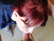 Quick blowjob in kitchen 11/16