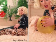 Sexy big ass fetish kinky MILF Arya Grander teasing in latex 10/16