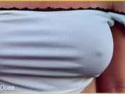 Amateur Wife Outdoor Public BIG Tit FLASHING  EXHIBITIONIST DARE 8/16